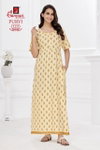 Purvi Nighty Vol 1 By Ganpati Cotton Printed Night Wear Nighty Wholesale Price In Surat